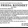 Blum Frieda 1891-1957 Todesanzeige